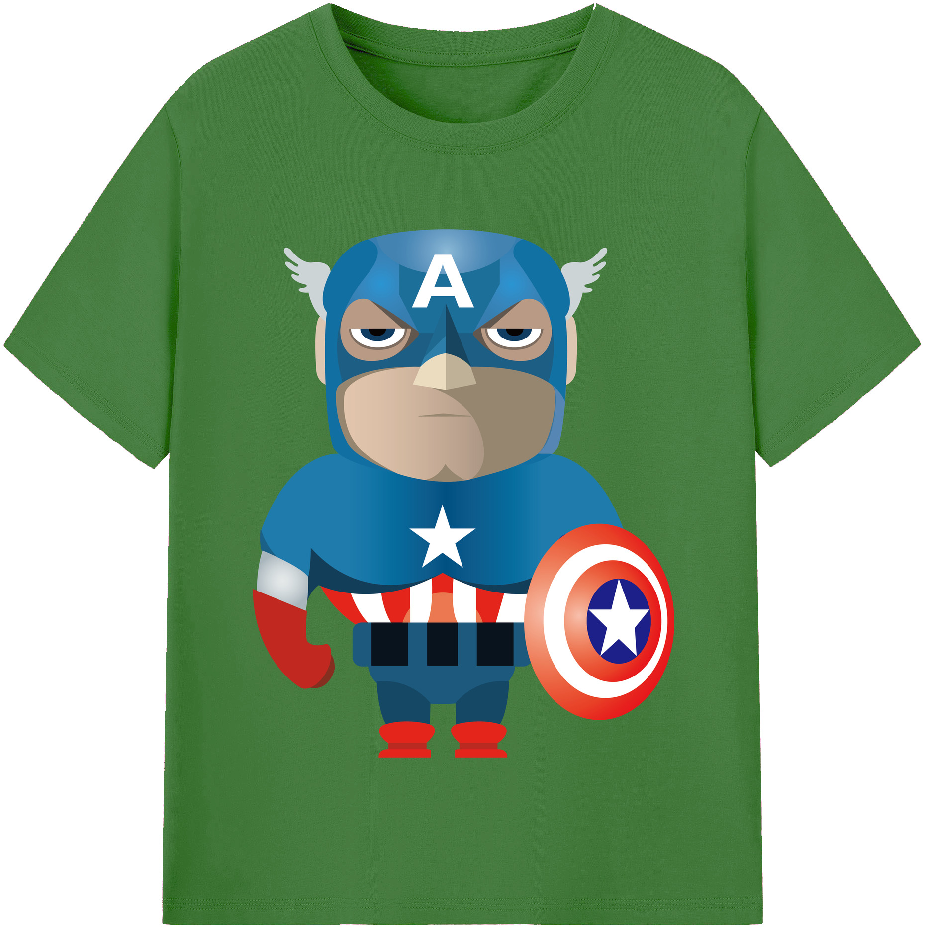 （画像用） アベンジャーズ The Avengers レディースカジュアルプリントTシャツ（綿100％）